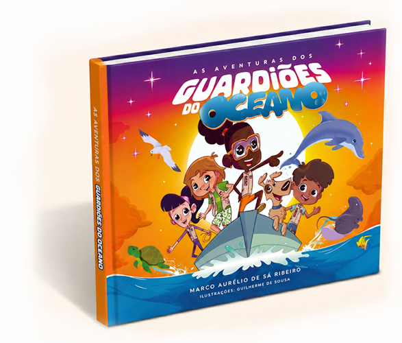 Capa do livro As Aventuras dos Guardiões do Oceano